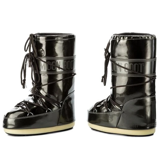 Bottes De Neige Moon Boot Vinile Met. 14021400001 Nero 4 Bottes De Neige Moon Boot Vinile Met. 14021400001 Nero – Image 2
