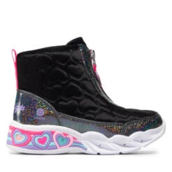 Bottes De Neige Skechers Heart Hugger 302666L/BKMT Black/Multi -Primigi Magasin bottes de neige skechers heart hugger 302666l bkmt black multi 1
