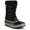 Bottes De Neige Sorel 1964 Pac Nylon NM3487 Black/Ancient Fossil 011