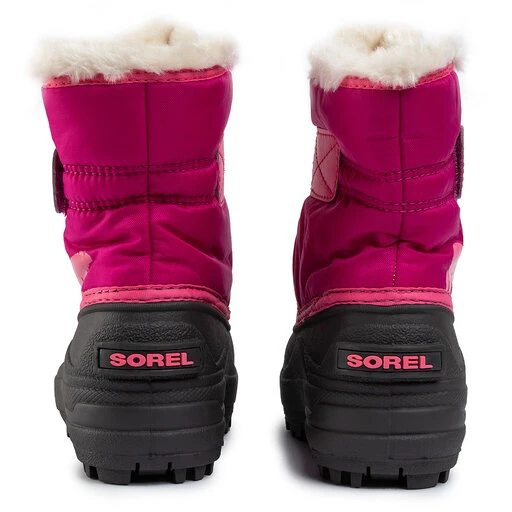 Bottes De Neige Sorel Childrens Snow Commander NC1960 Tropic Pink/Deep Blush 652 8 Bottes De Neige Sorel Childrens Snow Commander NC1960 Tropic Pink/Deep Blush 652 – Image 6