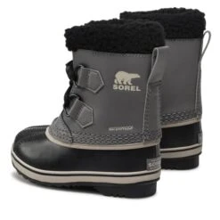 Bottes De Neige Sorel Childrens Yoot Pac Tp Wp NC1963 Quarry/Black -Primigi Magasin bottes de neige sorel childrens yoot pac tp wp nc1963 quarry black 2