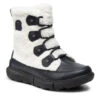 Bottes De Neige Sorel Explorer II Joan Cozy NL4601 Black/Sea Salt 010 -Primigi Magasin bottes de neige sorel explorer ii joan cozy nl4601 black sea salt 010