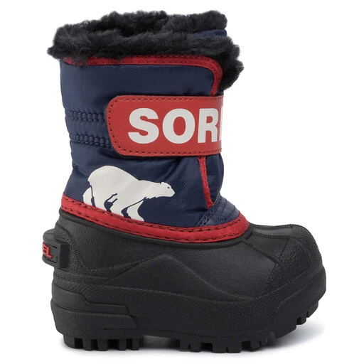 Bottes De Neige Sorel Toddler Snow Commander NV1960 Nocturnal/Sail Red 591 4 Bottes De Neige Sorel Toddler Snow Commander NV1960 Nocturnal/Sail Red 591 – Image 2
