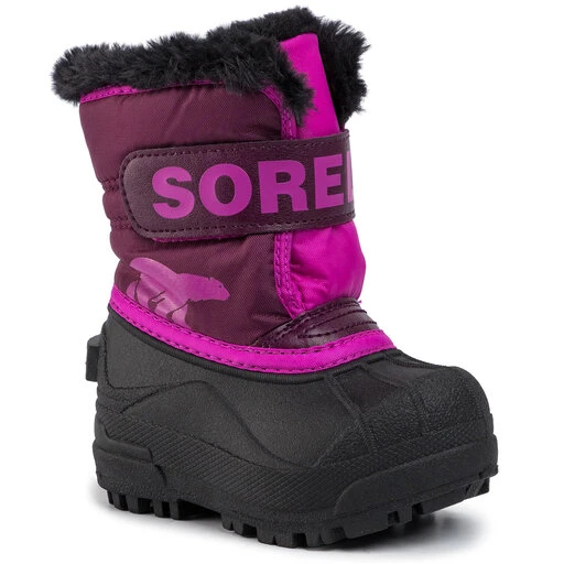 Bottes De Neige Sorel Toddler Snow Commander NV1960 Purple Dahlia/Groovy Pink 562 3 Bottes De Neige Sorel Toddler Snow Commander NV1960 Purple Dahlia/Groovy Pink 562