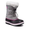 Bottes De Neige Sorel Yoot Pac Nylon Wp NY1962 Chrome Grey/Black 062