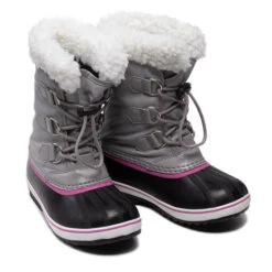 Bottes De Neige Sorel Yoot Pac Nylon Wp NY1962 Chrome Grey/Black 062 -Primigi Magasin bottes de neige sorel yoot pac nylon wp ny1962 chrome grey black 062 4