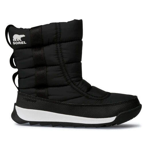 Bottes De Neige Sorel Youth Whitney II Puffy Mid NY3873 Black 010 4 Bottes De Neige Sorel Youth Whitney II Puffy Mid NY3873 Black 010 – Image 2