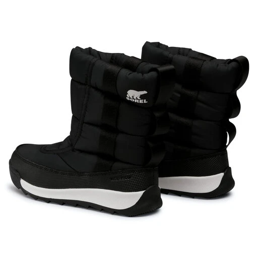 Bottes De Neige Sorel Youth Whitney II Puffy Mid NY3873 Black 010 5 Bottes De Neige Sorel Youth Whitney II Puffy Mid NY3873 Black 010 – Image 3