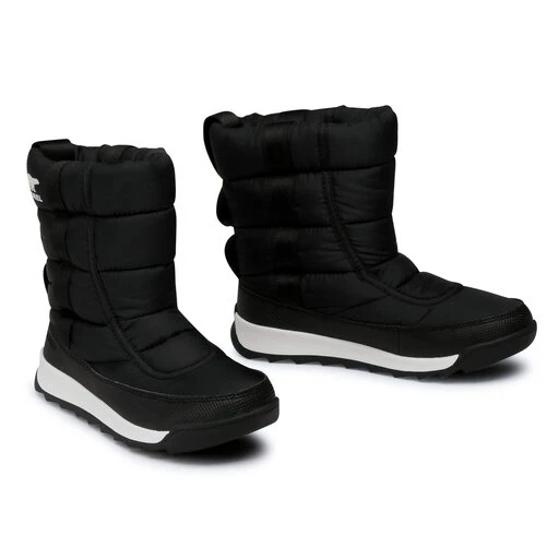 Bottes De Neige Sorel Youth Whitney II Puffy Mid NY3873 Black 010 7 Bottes De Neige Sorel Youth Whitney II Puffy Mid NY3873 Black 010 – Image 5