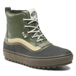 Bottes De Neige Vans Standard Mid Snow Mte VN0A5JHZ17P1 Green/Gum