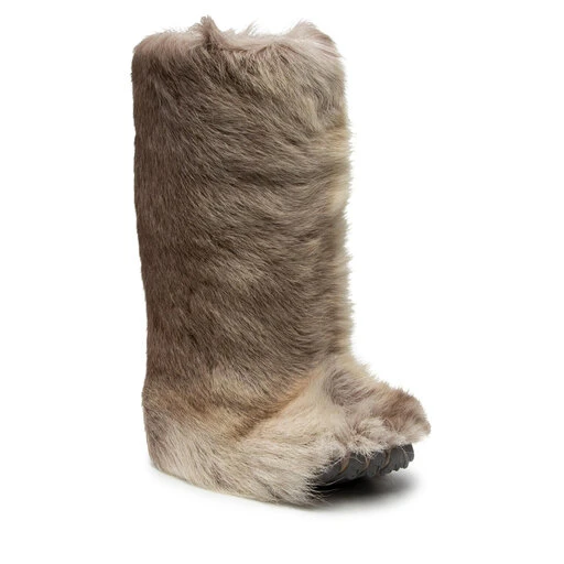 Bottes De Neige Vibram Fivefingers Vybrid Fur Boot 13W2601 Grey 3 Bottes De Neige Vibram Fivefingers Vybrid Fur Boot 13W2601 Grey