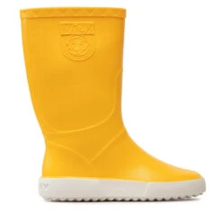 Bottes De Pluie Boatilus Nautic Rain Boot VAR.03 Yellow/White -Primigi Magasin bottes de pluie boatilus nautic rain boot var 03 yellow white 1