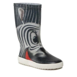 Bottes De Pluie Boatilus Nautic Rain Boot VAR.126 Zebra Grey