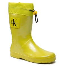 Bottes De Pluie Calvin Klein Jeans Rain Boot V3XC-80153-0083 S Yellow 200