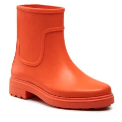 Bottes De Pluie Calvin Klein Rain Boot HW0HW01301 Deep Orange SA1