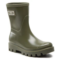 Bottes De Pluie Hugo Athena Bootie 50475454 10243560 01 Dark Green 303