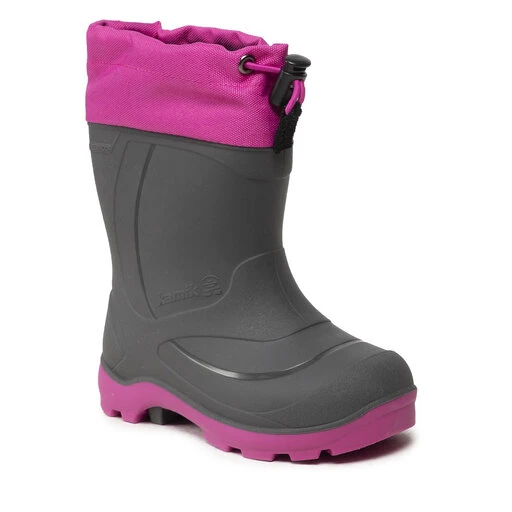 Bottes De Pluie Kamik Snobuster 1 AK8155 Charcoal/Magneta 3 Bottes De Pluie Kamik Snobuster 1 AK8155 Charcoal/Magneta