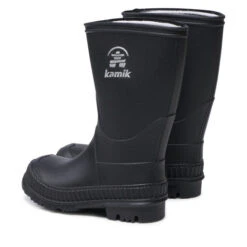 Bottes De Pluie Kamik Stomp EK6149 Black -Primigi Magasin bottes de pluie kamik stomp ek6149 black 2