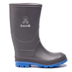 Bottes De Pluie Kamik Stomp EK6149 Charcoal Blue -Primigi Magasin bottes de pluie kamik stomp ek6149 charcoal blue 1