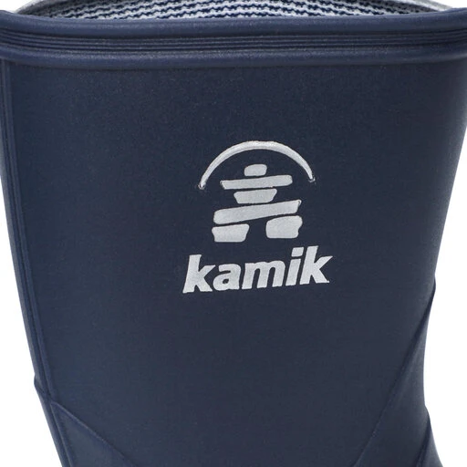 Bottes De Pluie Kamik Stomp EK6149 Nav/Blk 8 Bottes De Pluie Kamik Stomp EK6149 Nav/Blk – Image 6
