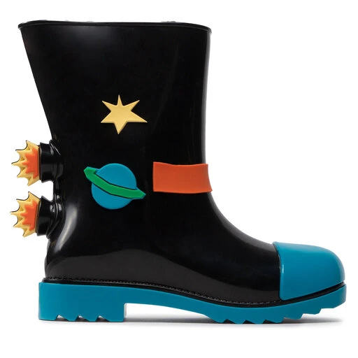 Bottes De Pluie Melissa Mini Melissa Rain Boot + Fabula 33677 Blue/Black AF026 4 Bottes De Pluie Melissa Mini Melissa Rain Boot + Fabula 33677 Blue/Black AF026 – Image 2