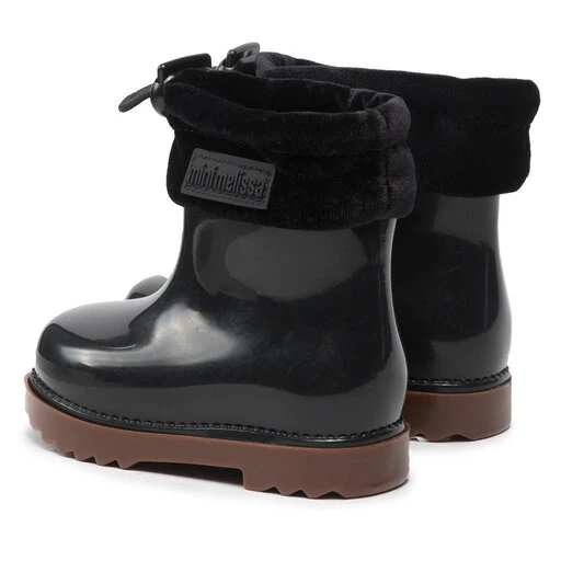 Bottes De Pluie Melissa Mini Melissa Rain Boot III Bb 33615 Black/Caramel AB203 5 Bottes De Pluie Melissa Mini Melissa Rain Boot III Bb 33615 Black/Caramel AB203 – Image 3