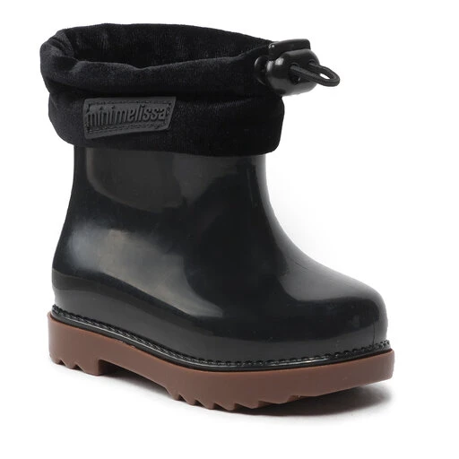 Bottes De Pluie Melissa Mini Melissa Rain Boot III Bb 33615 Black/Caramel AB203 3 Bottes De Pluie Melissa Mini Melissa Rain Boot III Bb 33615 Black/Caramel AB203