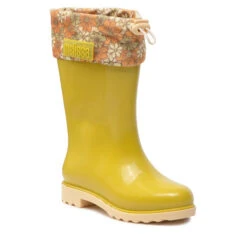 Bottes De Pluie Melissa Mini Melissa Rain Boot III Inf 33616 Verde/Amarillo AC911