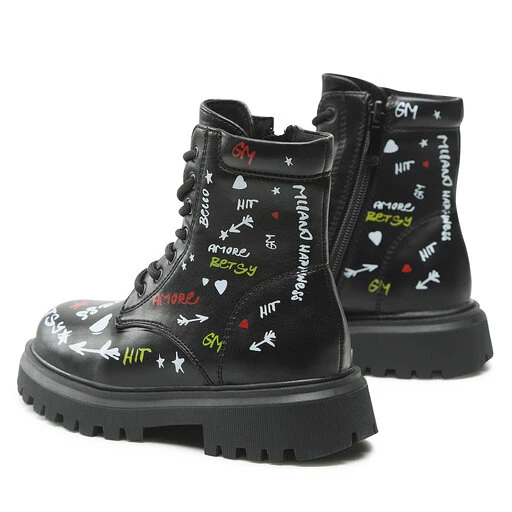 Bottes De Randonnée Betsy 928359/05-03 Black/Multicoloured 5 Bottes De Randonnée Betsy 928359/05-03 Black/Multicoloured – Image 3