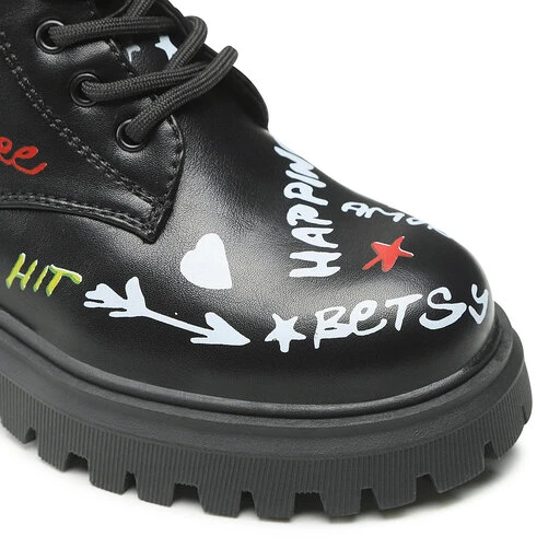 Bottes De Randonnée Betsy 928359/05-03 Black/Multicoloured 8 Bottes De Randonnée Betsy 928359/05-03 Black/Multicoloured – Image 6