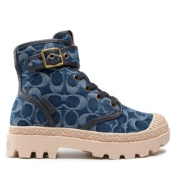 Bottes De Randonnée Coach Trooper Denim Boot CA510 Denim 9 Bottes De Randonnée Coach Trooper Denim Boot CA510 Denim -Primigi Magasin bottes de randonnee coach trooper denim boot ca510 denim 1