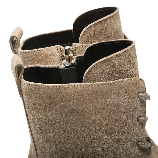 Bottes De Randonnée Edeo 3928-1342 Beż Jasny 7 Bottes De Randonnée Edeo 3928-1342 Beż Jasny – Image 5