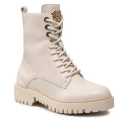 Bottes De Randonnée Guess Olone FL7OLO LEA10 IVORY