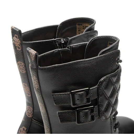Bottes De Randonnée Guess Sery FL7SER LEA10 BLACK 7 Bottes De Randonnée Guess Sery FL7SER LEA10 BLACK – Image 5