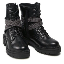 Bottes De Randonnée  Jenny Fairy WS5579-19 Black -Primigi Magasin bottes de randonnee jenny fairy ws5579 19 black 4