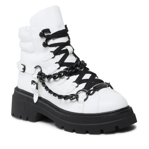 Bottes De Randonnée Keddo 828130/01-02E White 3 Bottes De Randonnée Keddo 828130/01-02E White