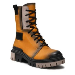 Bottes De Randonnée  Maciejka 05113-07/00-3 Jaune