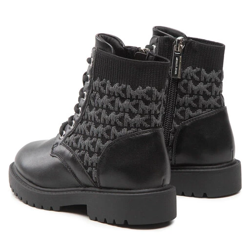 Bottes De Randonnée MICHAEL KORS KIDS Madeline Cohen MK100490C Black/Silver 5 Bottes De Randonnée MICHAEL KORS KIDS Madeline Cohen MK100490C Black/Silver – Image 3