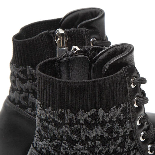 Bottes De Randonnée MICHAEL KORS KIDS Madeline Cohen MK100490C Black/Silver 7 Bottes De Randonnée MICHAEL KORS KIDS Madeline Cohen MK100490C Black/Silver – Image 5