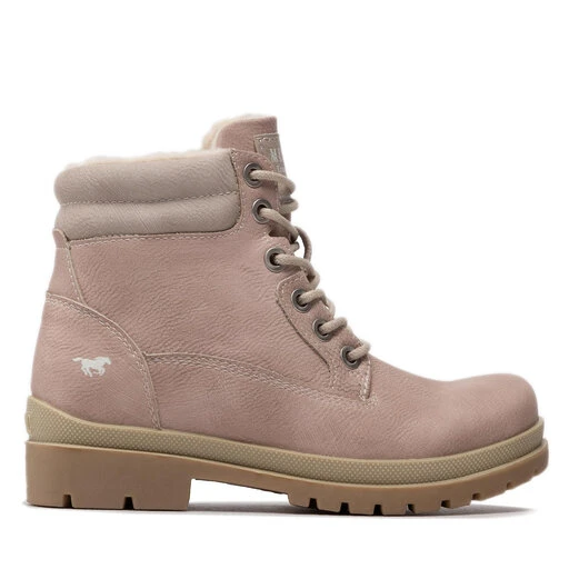 Bottes De Randonnée Mustang 5037-608-555 Rose 4 Bottes De Randonnée Mustang 5037-608-555 Rose – Image 2