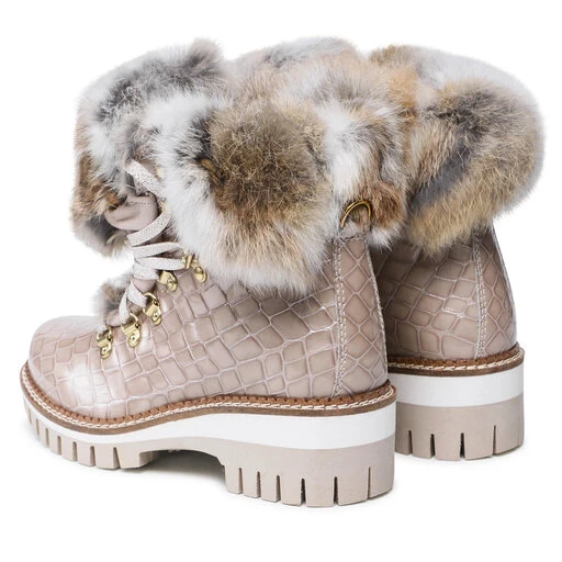 Bottes De Randonnée New Italia Shoes 1915450/64 Beige 5 Bottes De Randonnée New Italia Shoes 1915450/64 Beige – Image 3