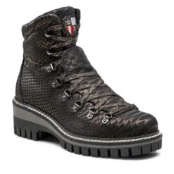 Bottes De Randonnée New Italia Shoes 2015456/4 Black