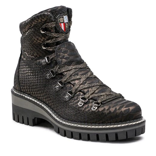 Bottes De Randonnée New Italia Shoes 2015456/4 Black 3 Bottes De Randonnée New Italia Shoes 2015456/4 Black