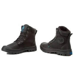 Bottes De Randonnée  Palladium Pampa Sport Cuff Wpn 73234-001-M Black -Primigi Magasin bottes de randonnee palladium pampa sport cuff wpn 73234 001 m black 1