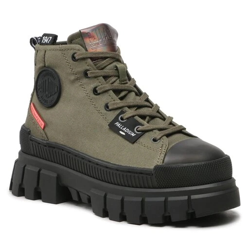 Bottes De Randonnée Palladium Revolt Hi Tx 97242-309-M Olive Night 3 Bottes De Randonnée Palladium Revolt Hi Tx 97242-309-M Olive Night