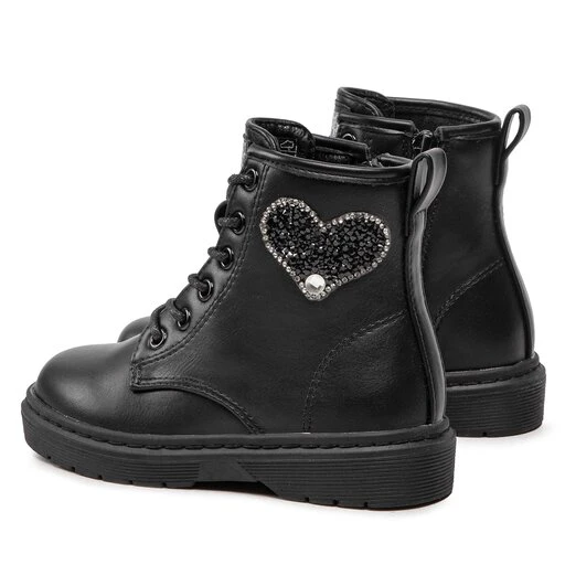 Bottes De Randonnée Shone D551-001 Black 5 Bottes De Randonnée Shone D551-001 Black – Image 3