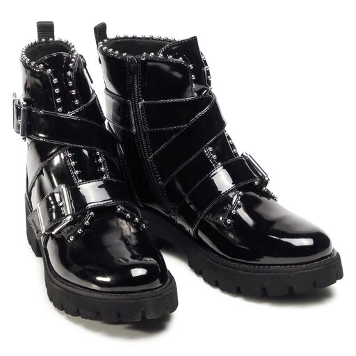 Bottes De Randonnée Steve Madden Hoofy SM11000118-020020-018 Black Patent 7 Bottes De Randonnée Steve Madden Hoofy SM11000118-020020-018 Black Patent – Image 5