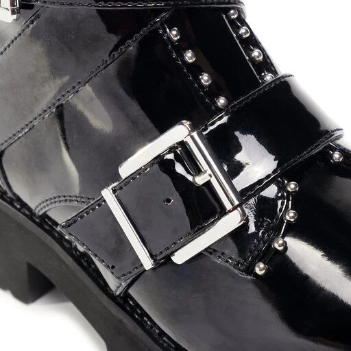 Bottes De Randonnée Steve Madden Hoofy SM11000118-020020-018 Black Patent 8 Bottes De Randonnée Steve Madden Hoofy SM11000118-020020-018 Black Patent – Image 6