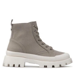 Bottes De Randonnée Steve Madden Mt Shasta SM11001838-04004-682 Grey Canvas -Primigi Magasin bottes de randonnee steve madden mt shasta sm11001838 04004 682 grey canvas 1