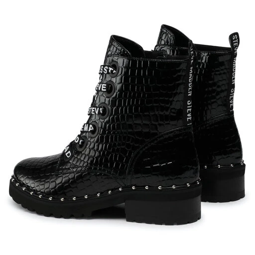 Bottes De Randonnée Steve Madden Tess SM11000710-02002-066 Black Croco 5 Bottes De Randonnée Steve Madden Tess SM11000710-02002-066 Black Croco – Image 3